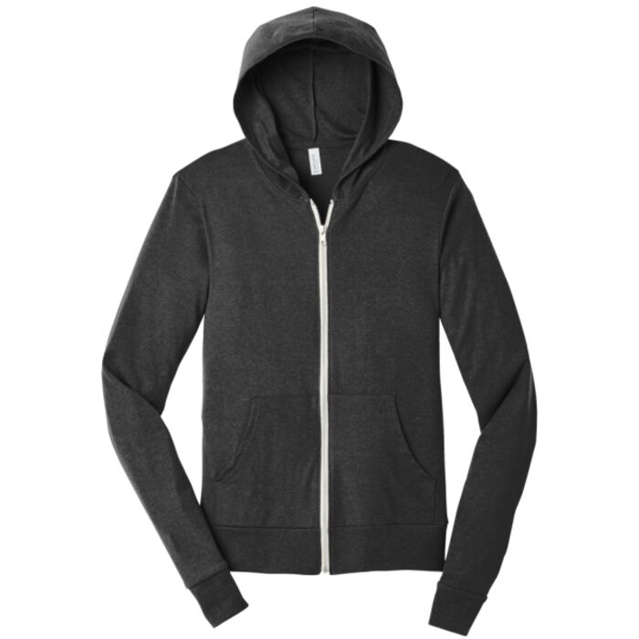 Bella + Canvas Tri-Blend Zip Hoodie Thumbnail