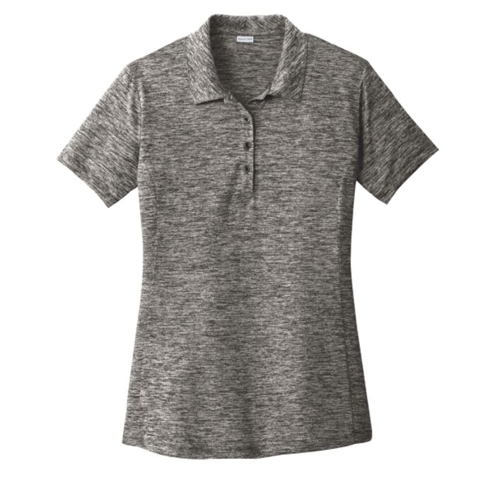 Sport-Tek Ladies Electric Heather Polo Thumbnail