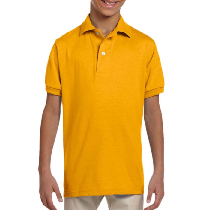 Jerzees Youth SpotShield Jersey Polo Thumbnail