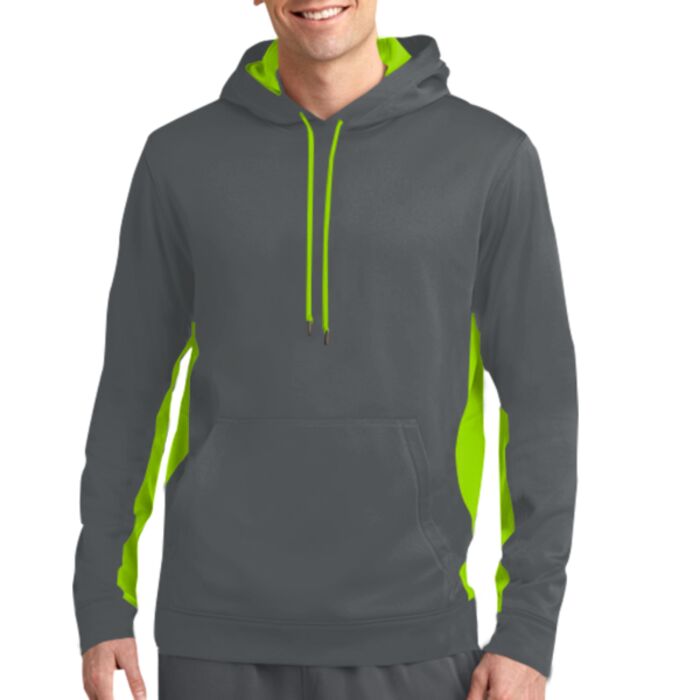 Sport Tek Sport-Tek Colorblock Hooded Pullover ST235 Sport-Tek Colorblock Hooded Pullover Thumbnail