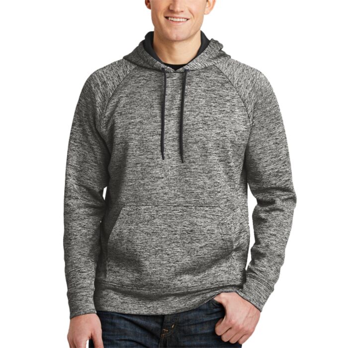 Sport Tek Sport-Tek Electric Heather Fleece Hooded Pullover ST225 Sport-Tek Electric Heather Fleece Hooded Pullover Thumbnail